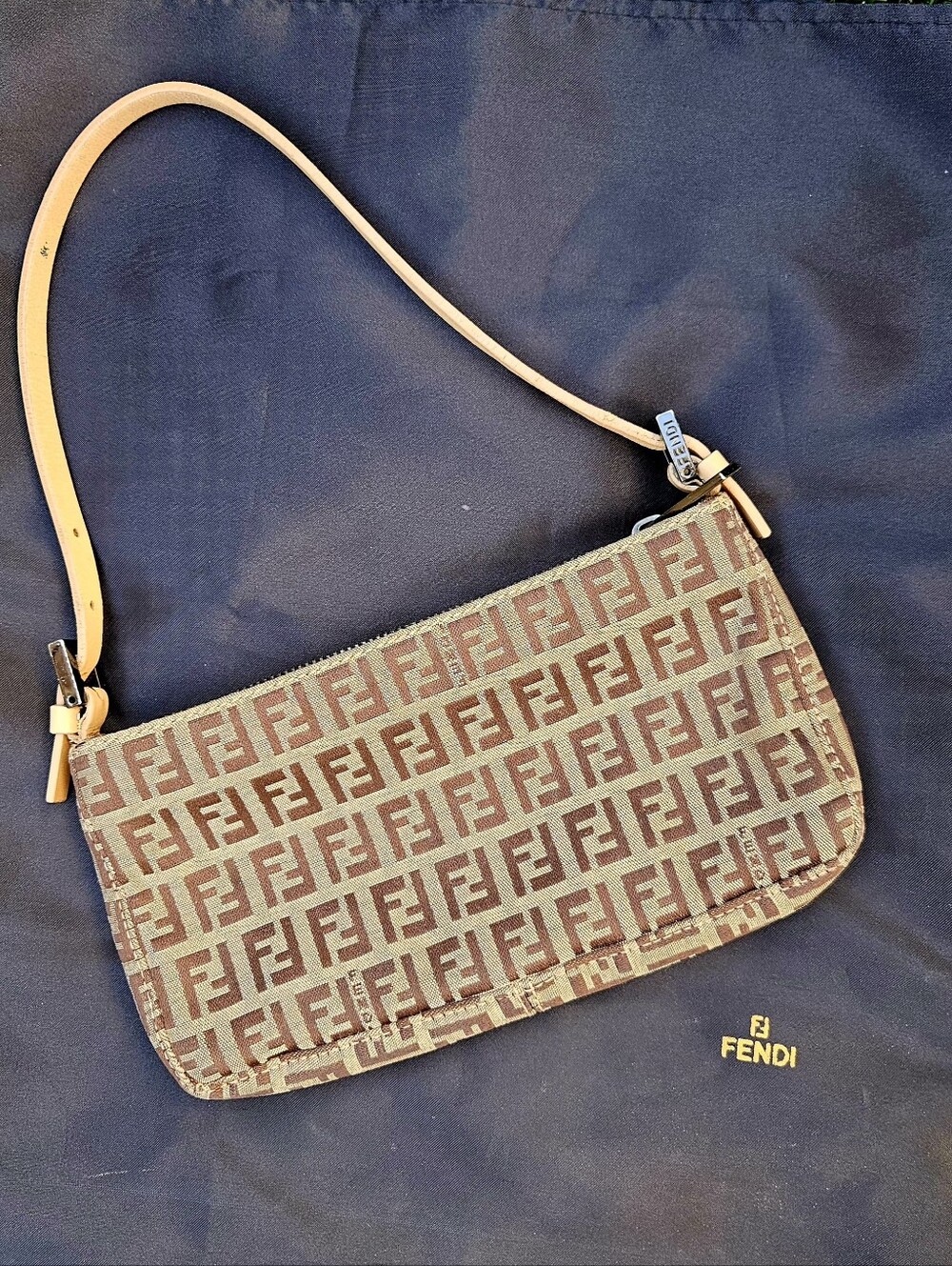 VINTAGE FENDI ZUCCA MINI BAG